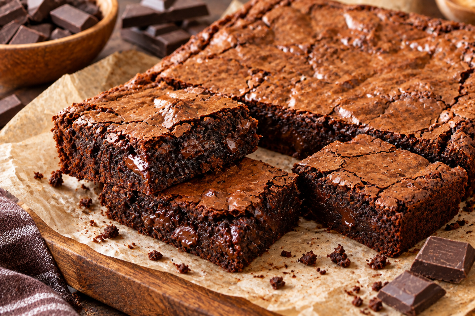 Brownie au chocolat