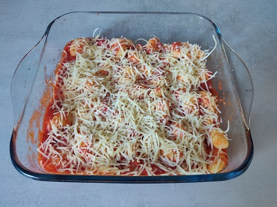 Gnocchis gratinés à la sauce tomate