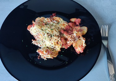 Gnocchis gratinés à la sauce tomate