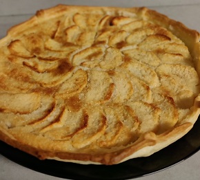 Tarte normande aux pommes